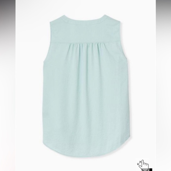 ✨torrid harbor gray charmeuse tank ✨ - Picture 2 of 7